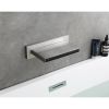 Shower Waterfall Tub Faucet Wall Mount Tub Filler Spout For Bathroom sink Multiple Uses High Flow Bathtub shower Cascade Waterfall
