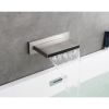 Shower Waterfall Tub Faucet Wall Mount Tub Filler Spout For Bathroom sink Multiple Uses High Flow Bathtub shower Cascade Waterfall