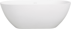 59" Freestanding Solid Surface Bathtub