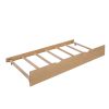 Full Size Wooden House Bed With Twin Size Trundle