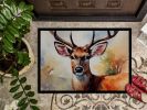 Deer Doormat Front Door Mat Indoor Outdoor Rugs for Entryway, Non Slip Washable Low Pile, 24H X 36W